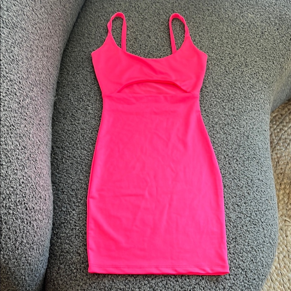 Love Culture Neon Pink Dress